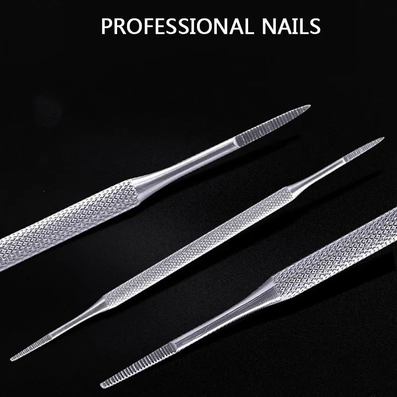 3PCS Ingrown Toenails Correction Lifter Set File Edge Ingrown Toe Nail Lifter Onychomycosis Paronychia Podiatry Nail Care Tool