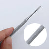 2PCS/set Stainless Toe Nail File Double Ended Pedicure File Edge Ingrown Toe Nail Lifter Paronychia Podiatry Nail Care Tools