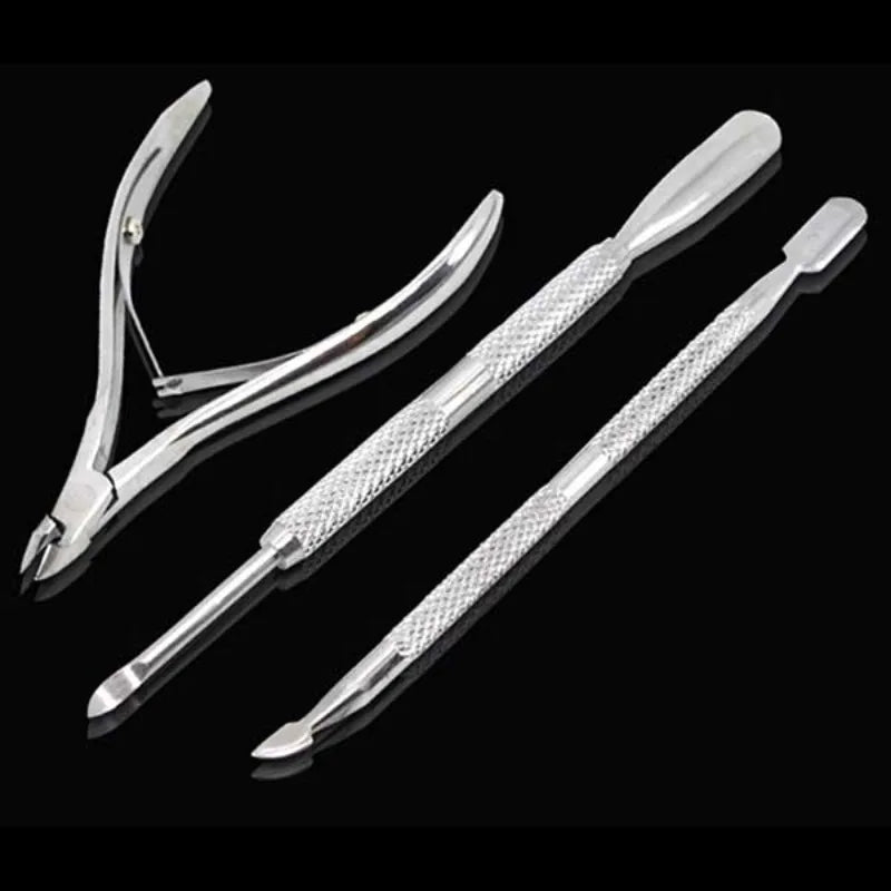 3Pcs/Set Toenail Clipper Nipper Stainless Steel Callus Shavers Health Chiropody Ingrown Podiatry Podiatrist Nail Art Tools