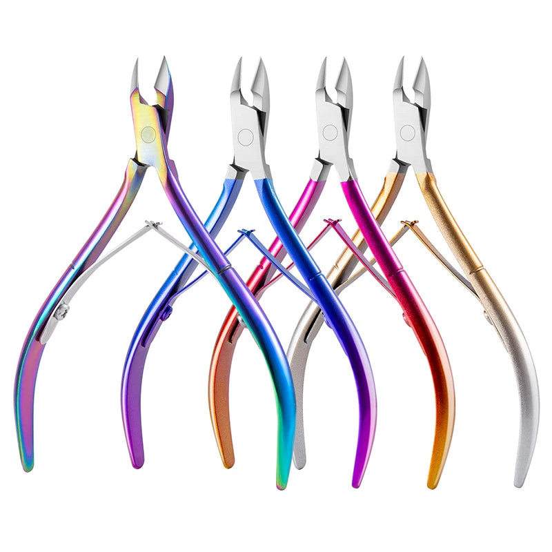 Nail Art Stainless Steel Manicure Cuticle Nipper For Nail